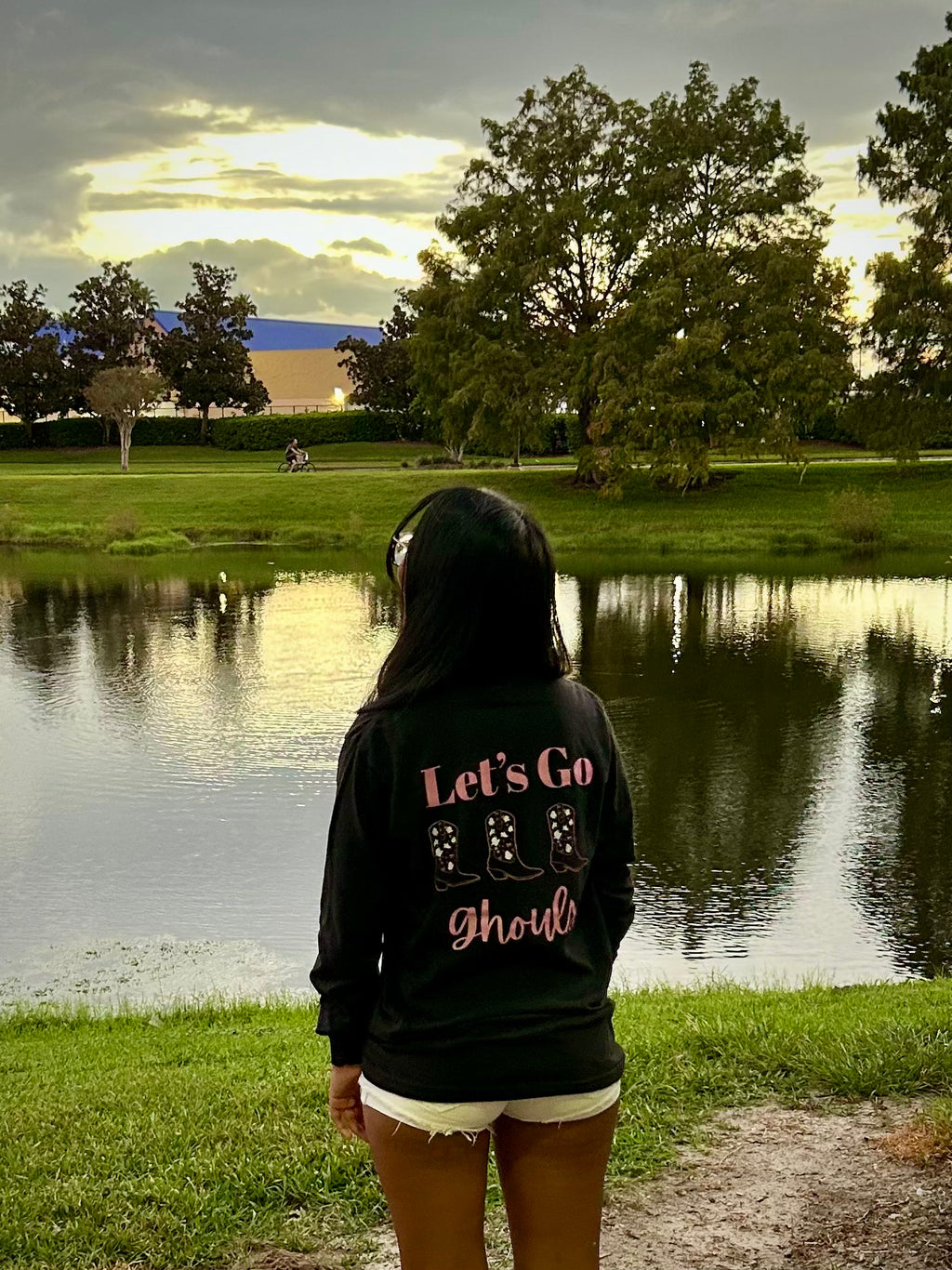 Cowgirl Boo Long Sleeve Shirt