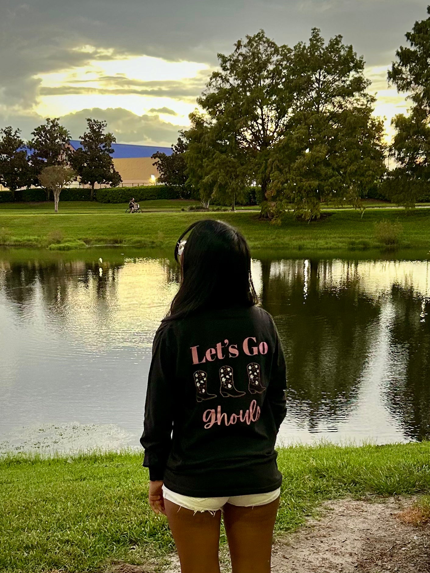 Cowgirl Boo Long Sleeve Shirt