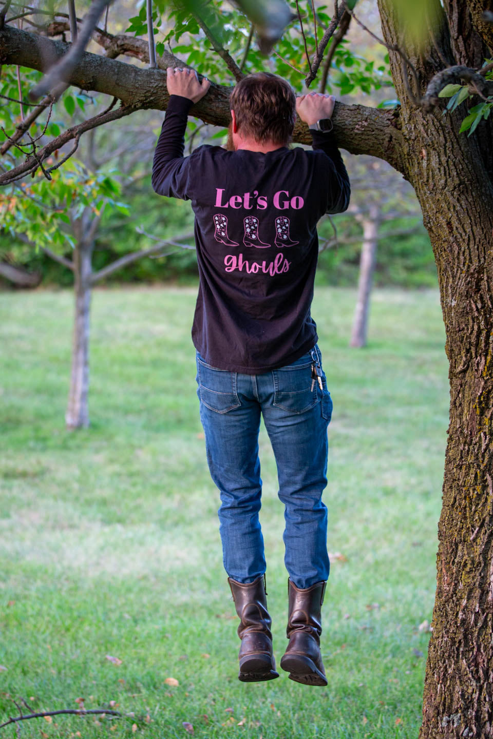 Cowgirl Boo Long Sleeve Shirt